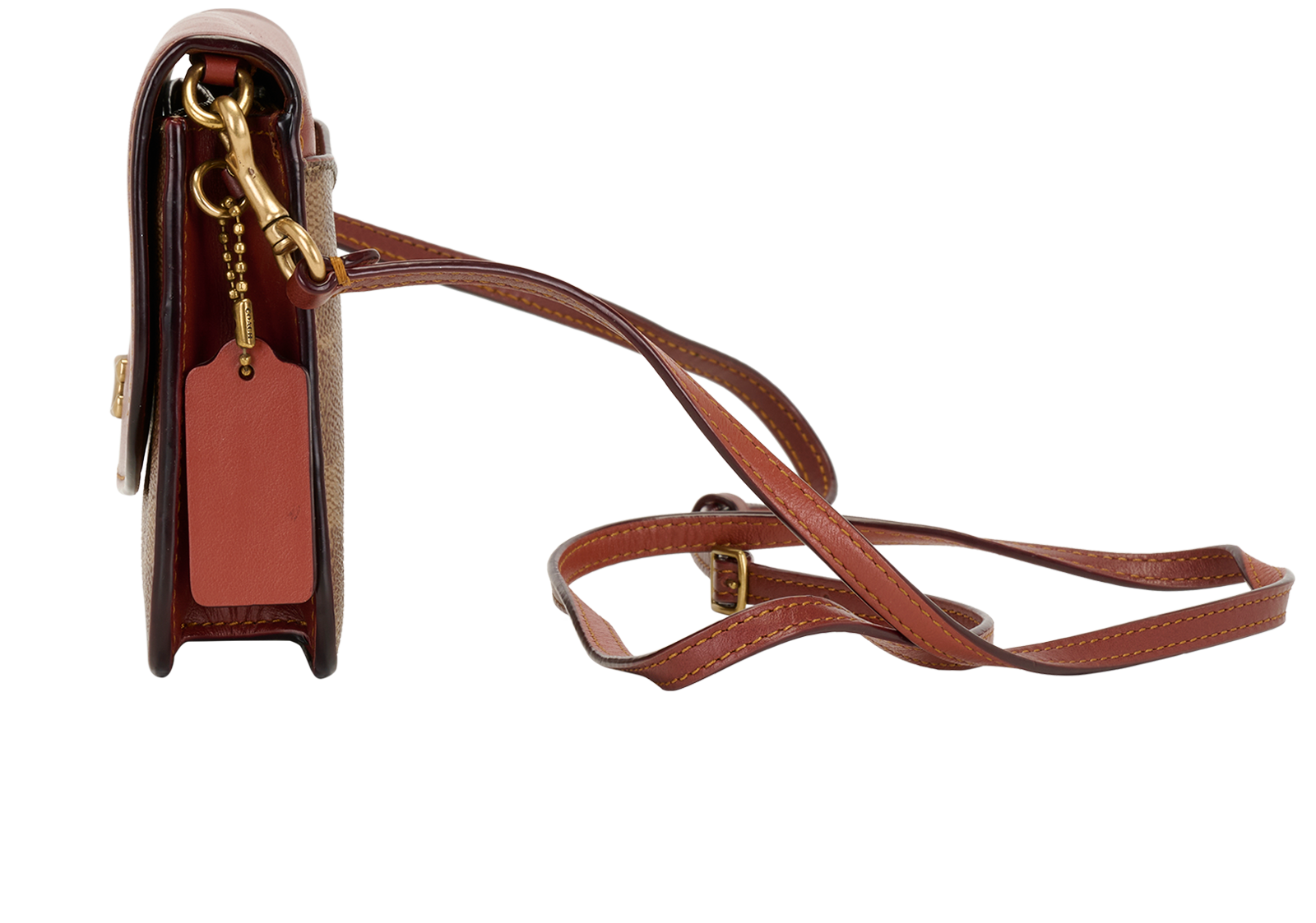 Hayden Crossbody, &pound;110, Handbags, Brown/Tan, Leather, Bottom view